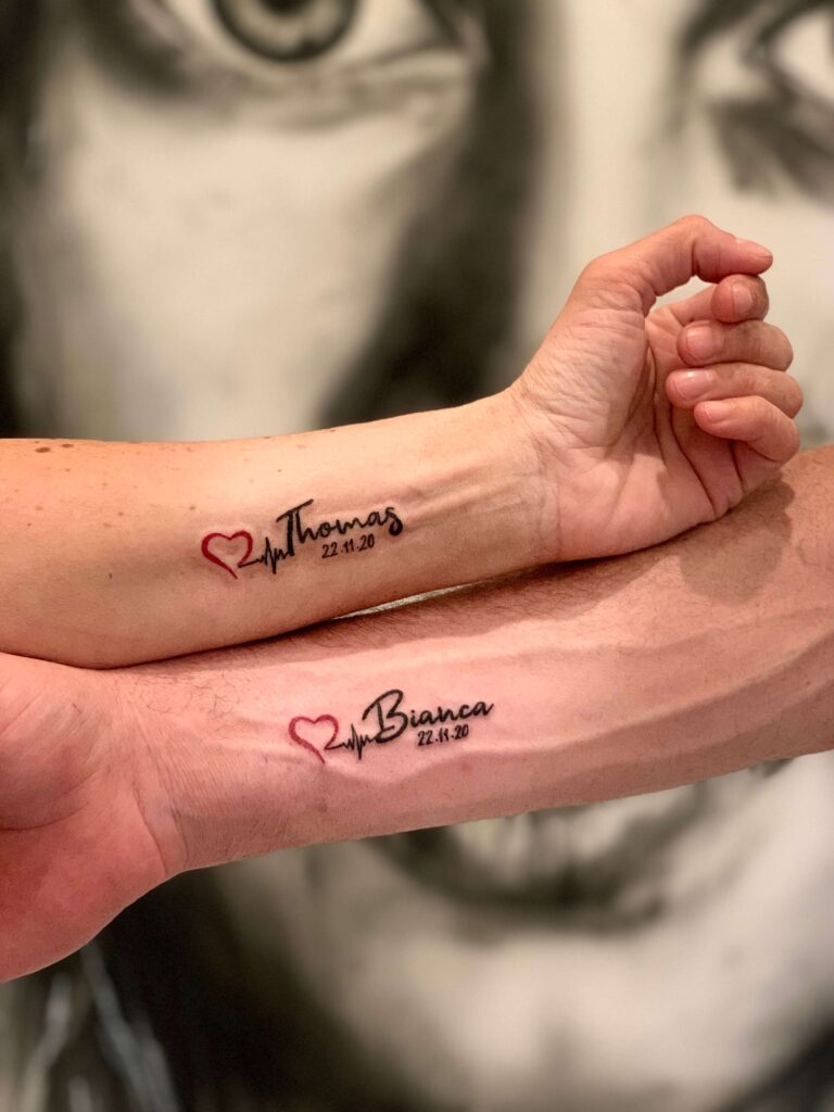 Schriftzug Tattoo
